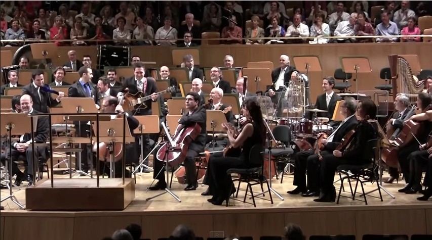 Con la Orquesta Nacional de España en el Auditorio Nacional