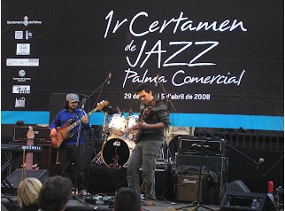 Marcos Collado Trío en el I Certamen de Jazz Palma Comercial, Palma, 29 de marzo – 5 de abril de 2008