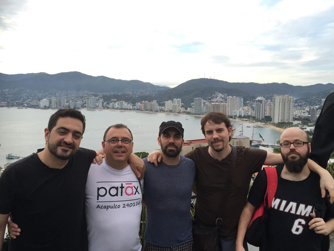 Acapulco (México), con Patax
