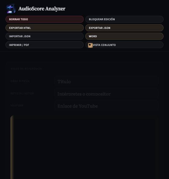 AudioScore Analyzer
