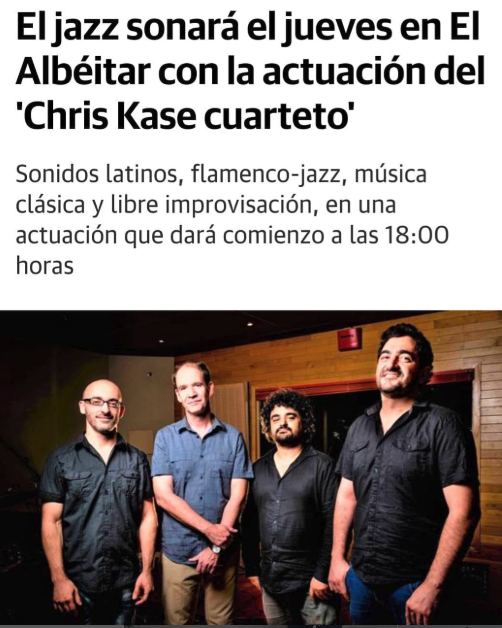 Con la banda de Let Go, grabando en los Estudios Cata (ya cerrados)
