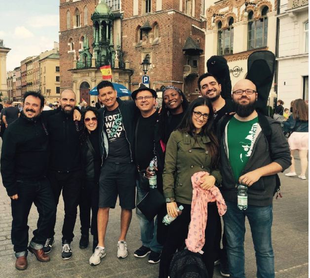 Cracovia (Polonia), con Patax