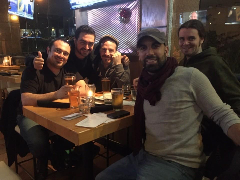Los Ángeles, con la banda de Erwin Schrott