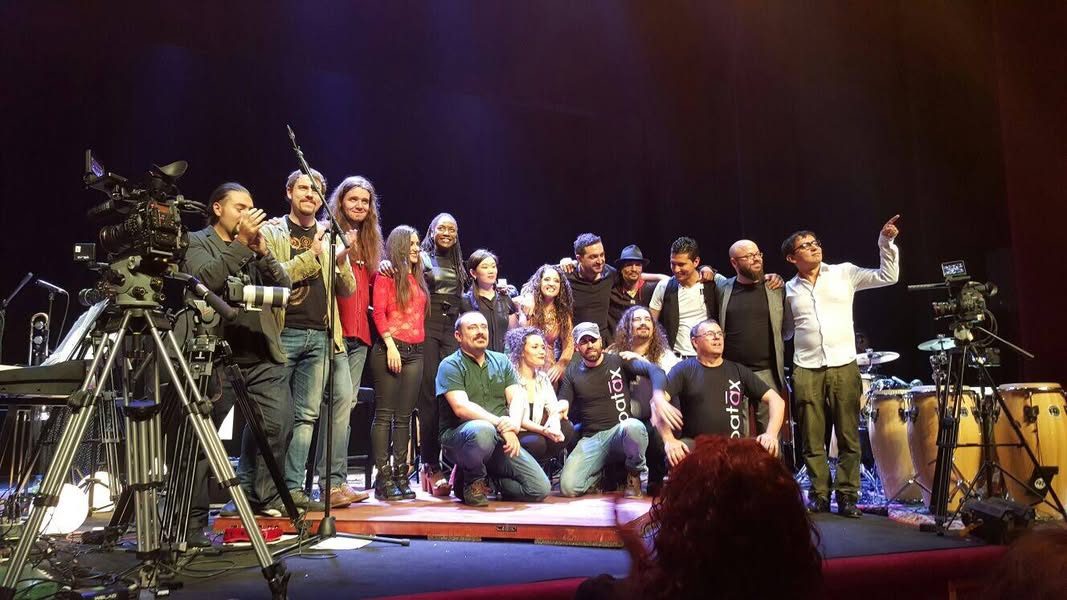 Teatro Calderón, Madrid, 17 de noviembre de 2015: grabación de «A Night to Remember» con Patax