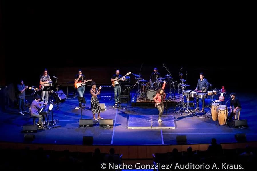 Auditorio Alfredo Kraus, Las Palmas, octubre de 2020, con Patax (foto: Nacho González)