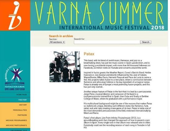 Varna (Bulgaria), con Patax