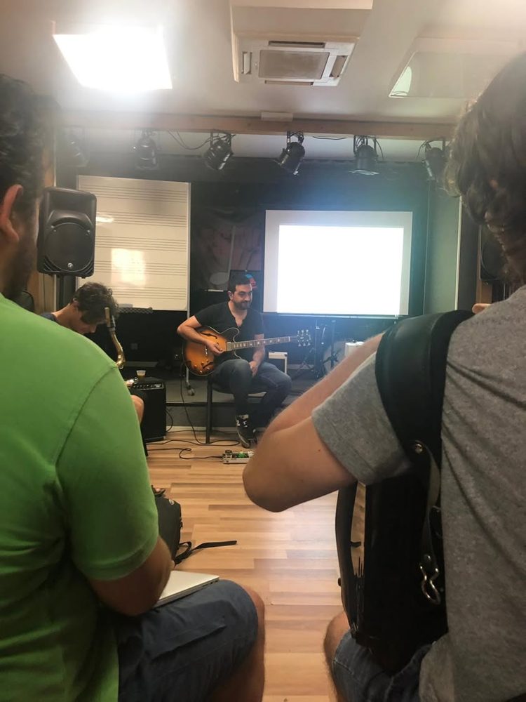 Workshop «Tríadas y pentatónicas» en ESMUVA, Madrid, 11 de julio de 2019