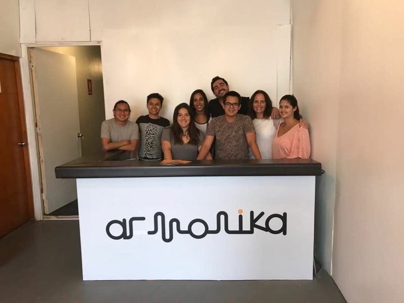 Taller en el centro de artes Armonika, Lima, enero de 2018