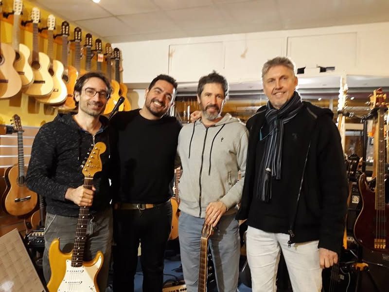 Tras el taller en Magazik, Lorient (Bretaña), febrero de 2018